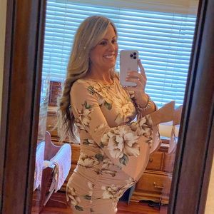 Floral Maternity Dress